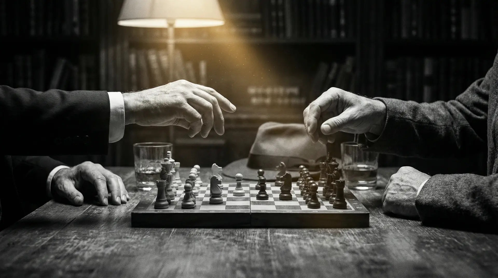 大太监国语下载 艺术探索系列 - 非线性叙事，棋盘上的对弈象征命运的交错